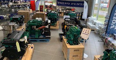 Gamme moteurs Volvo Penta disponibles à l'export (Guyane DOM-TOM)