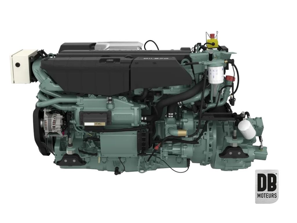 Photo Moteur Volvo Penta D11 vue de face