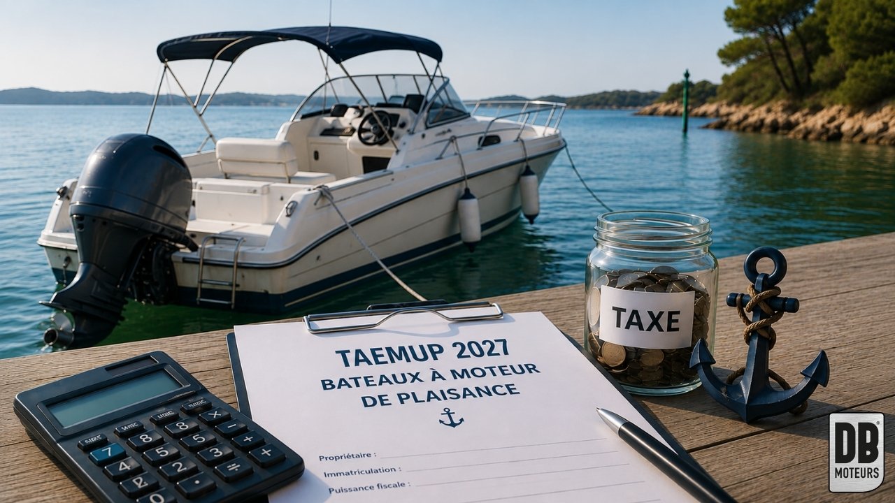 Taxe annuelle sur bateaux de plaisance (nouveau calcul 2027)