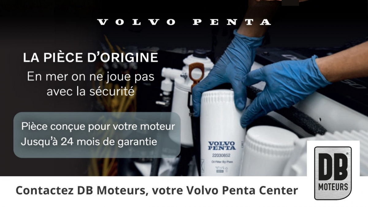 La qualité des pièces d'origine Volvo Penta, disponibles chez DB Moteurs