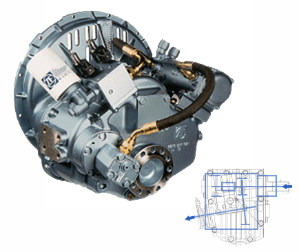 zf 325-1_a inverseur marin zf hurth sortie inclinée