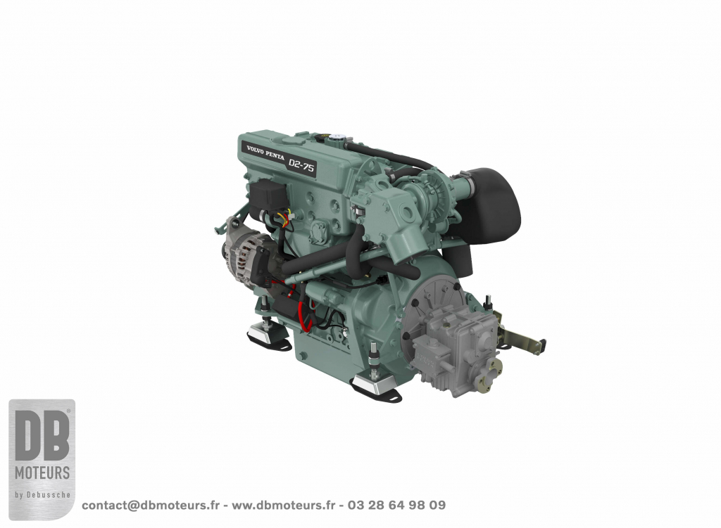 moteur marin diesel volvo penta D2-75