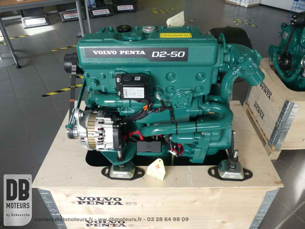 moteur volvo penta D2-50 marin plaisance diesel