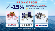 Promotion DB Moteurs sur les kits d'entretien Volvo Penta, Honda, Suzuki, Yanmar