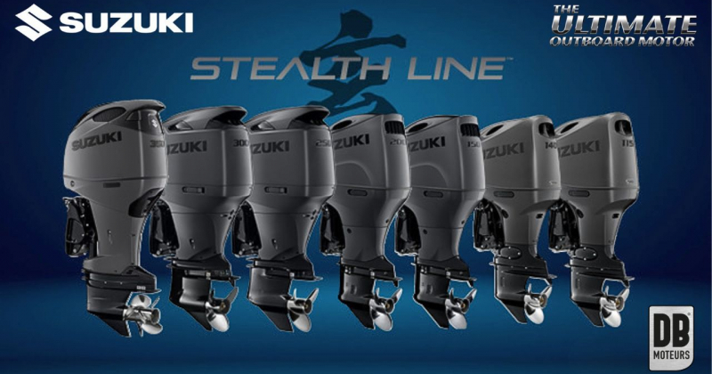 DB Moteurs commande et livre les nouveaux moteurs Suzuki Stealth Line !