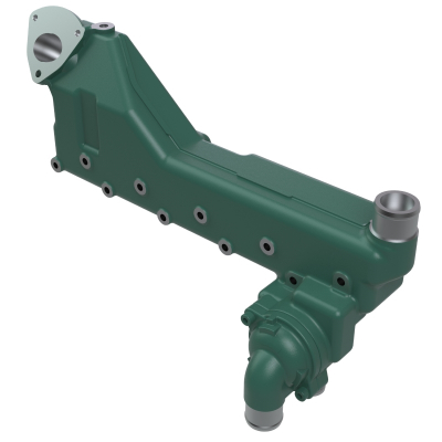 Collecteur d'échappement Volvo Penta référence 3812601